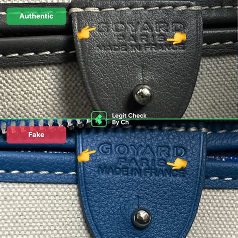 fake goyard in paris|goyard bag vs real.